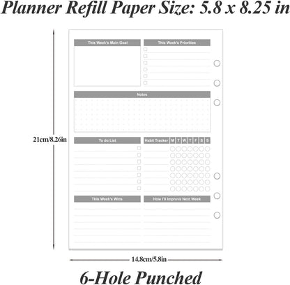Weekly Planner Inserts