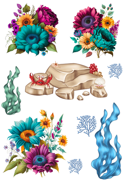 UNDER THE SEA FLORAL PACK