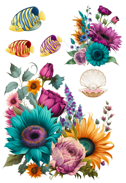 UNDER THE SEA FLORAL PACK