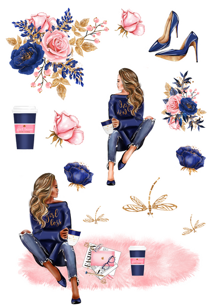 OFFICE CHIC STICKER BOOK