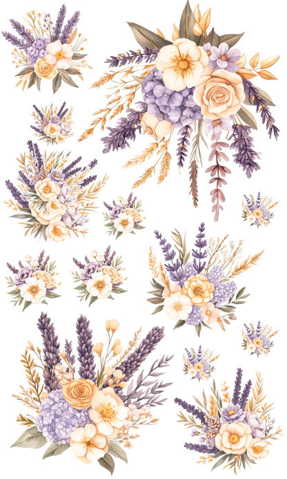 HONEY & LAVENDER STICKER BOOK