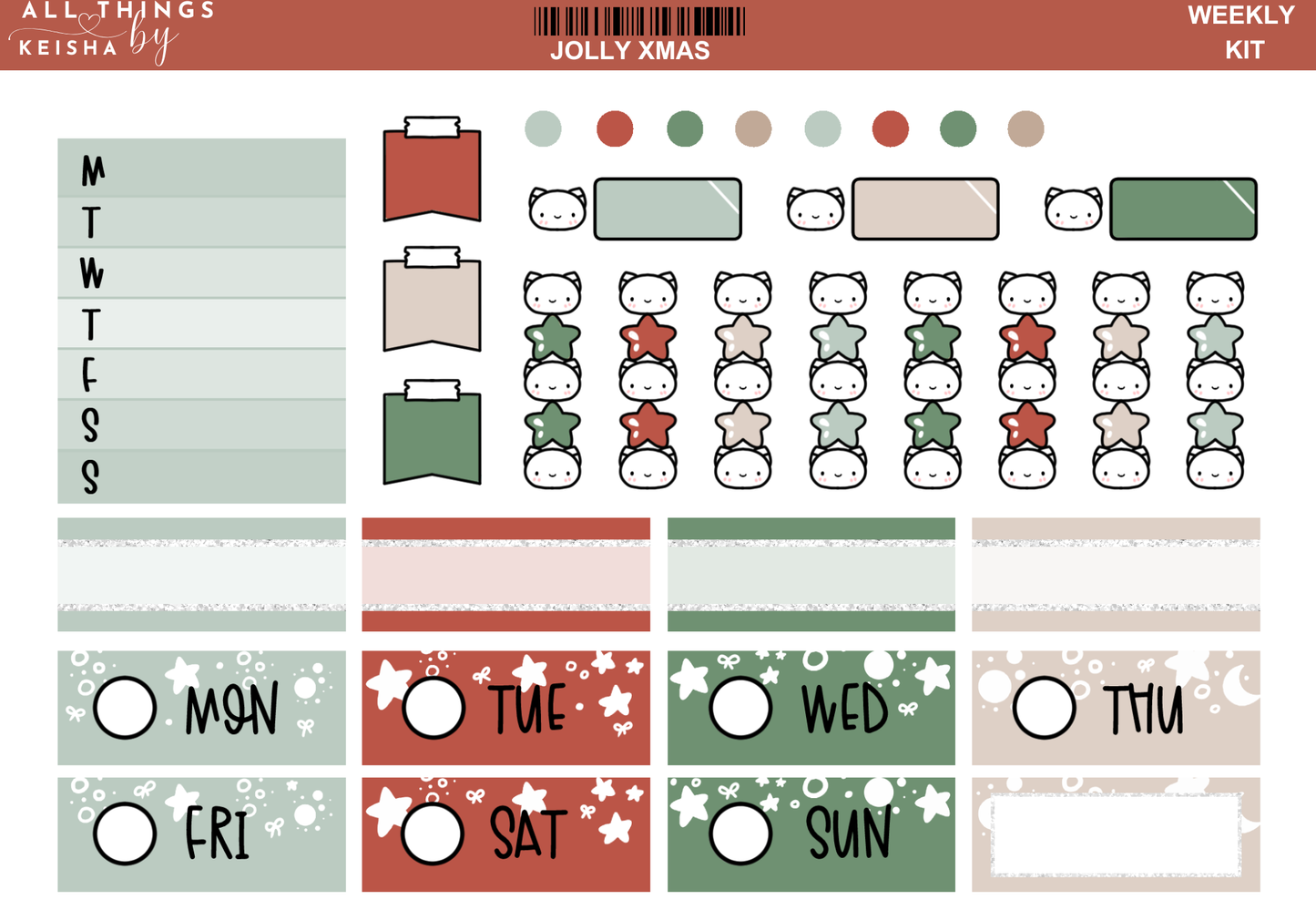 JOLLY XMAS HOBO WEEKS KIT