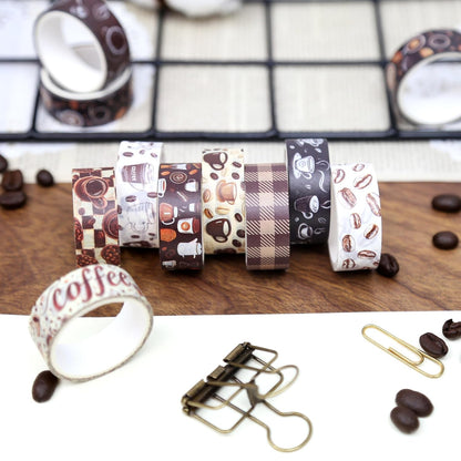 12  COFFEE ROLLS  WASHI TAPE 2