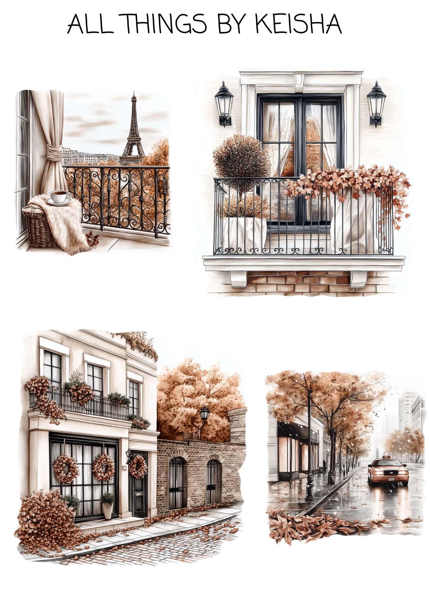 FALL IN THE CITY STICKER BOOK