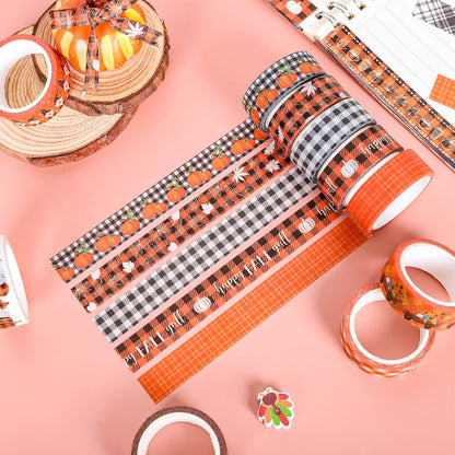 FALL PLAID WASHI TAPE