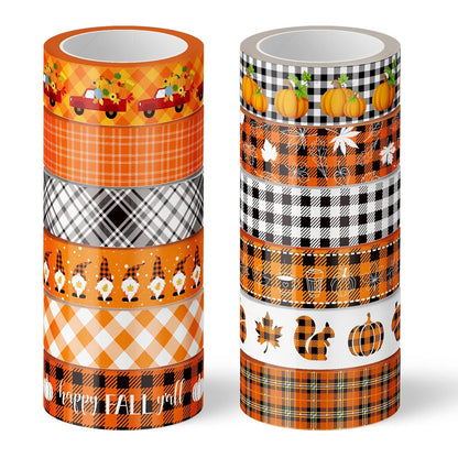 FALL PLAID WASHI TAPE