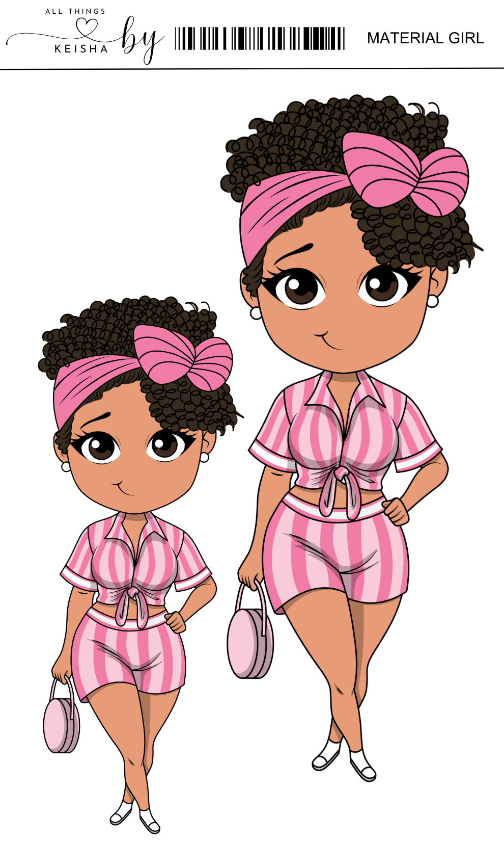 KEKE'S SQUAD - MATERIAL GIRL DOLLS - LIGHT