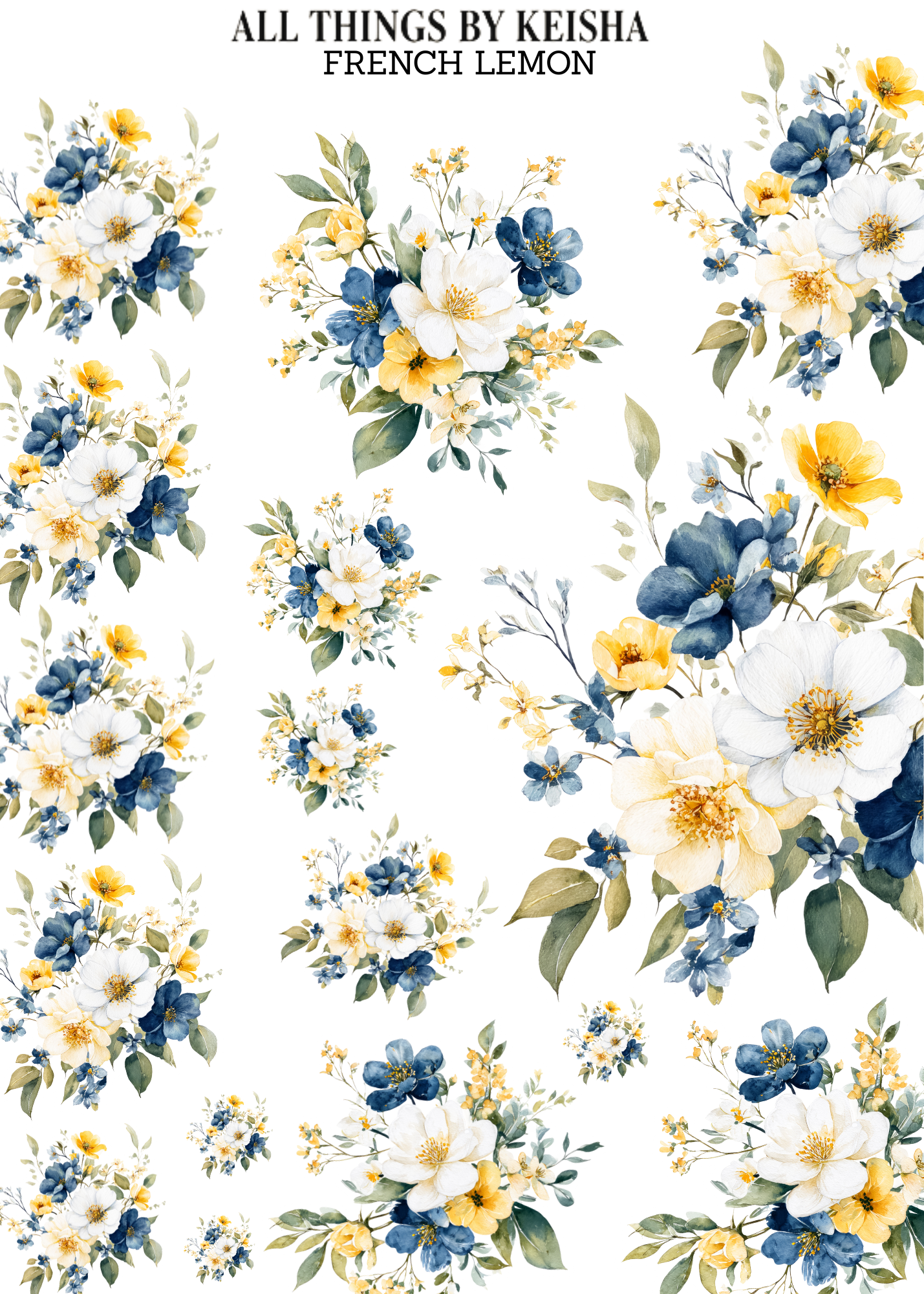 FRENCH LEMON FLORALS