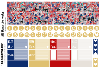 THE AMERICAN GIRL WEEKLY KIT