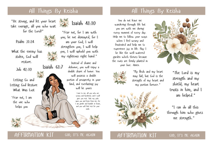 GOD- IT'S ME , AGAIN JOURNAL THEME PACK