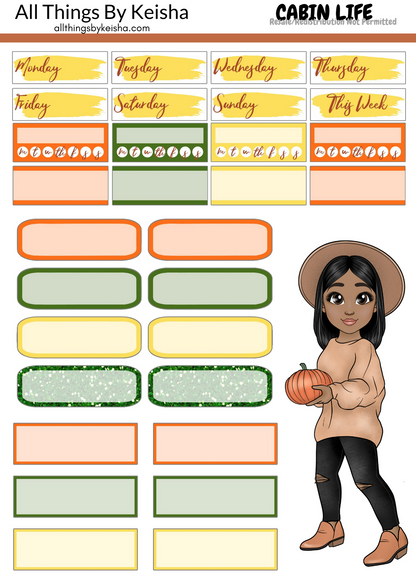 KEISHA'S SQUAD- CABIN LIFE