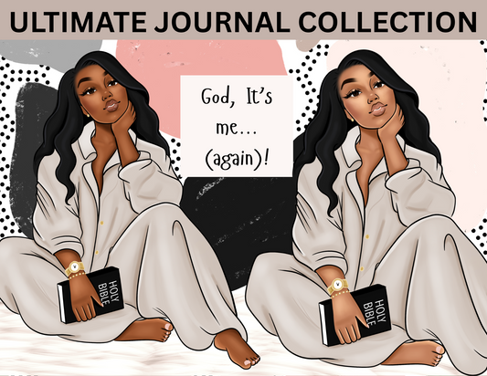 GOD- IT'S ME , AGAIN JOURNAL THEME PACK