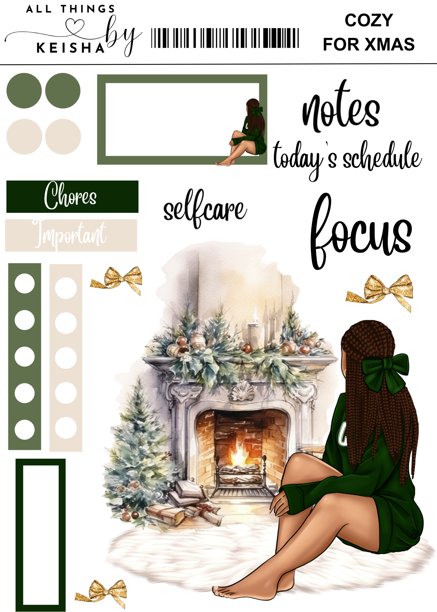 COZY FOR XMAS  FUNCTIONAL KIT