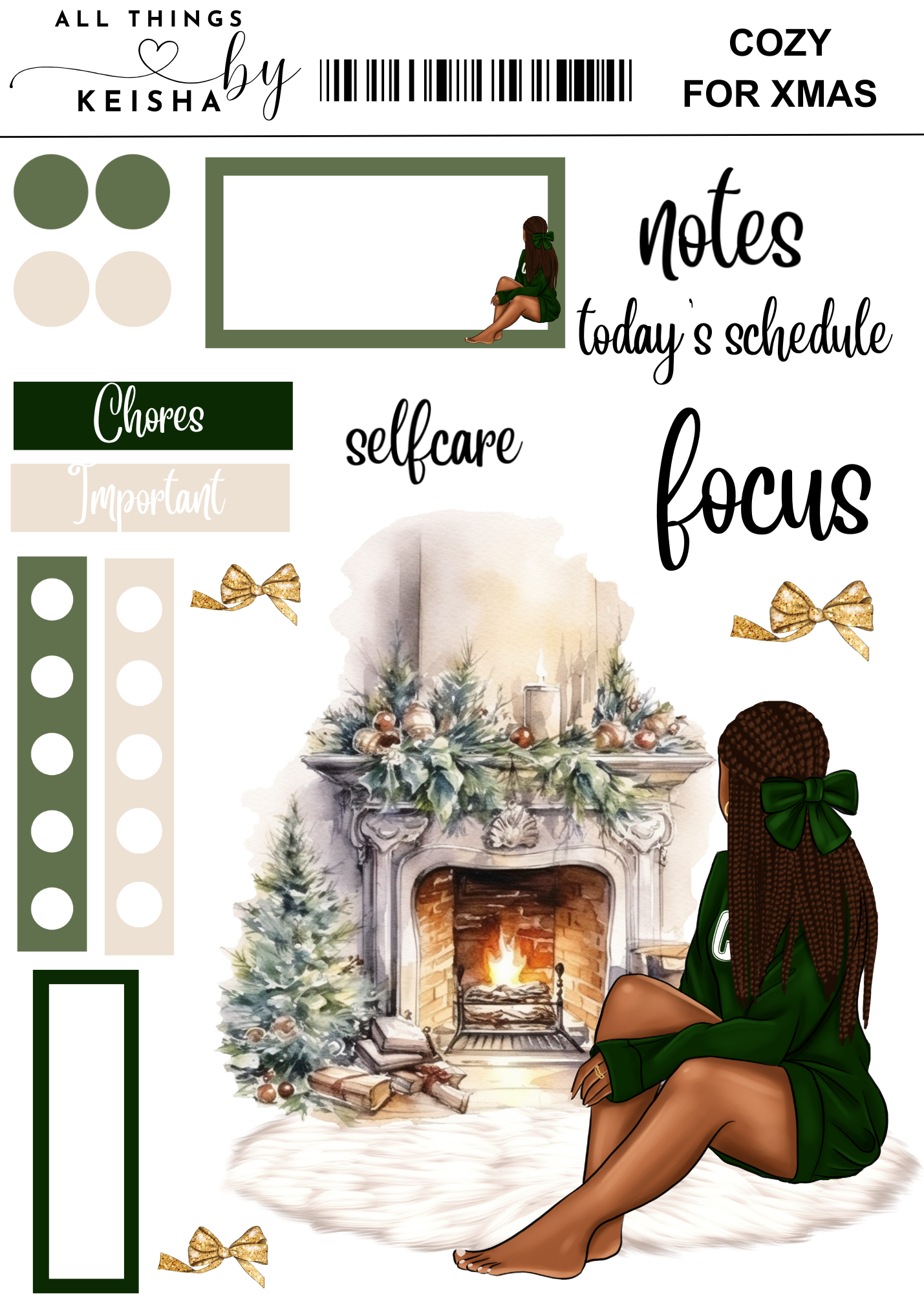 COZY FOR XMAS  FUNCTIONAL KIT