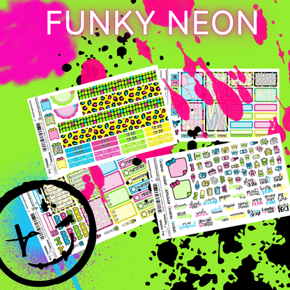 FUNKY NEON  HOBO VERTICAL WEEKLY KIT