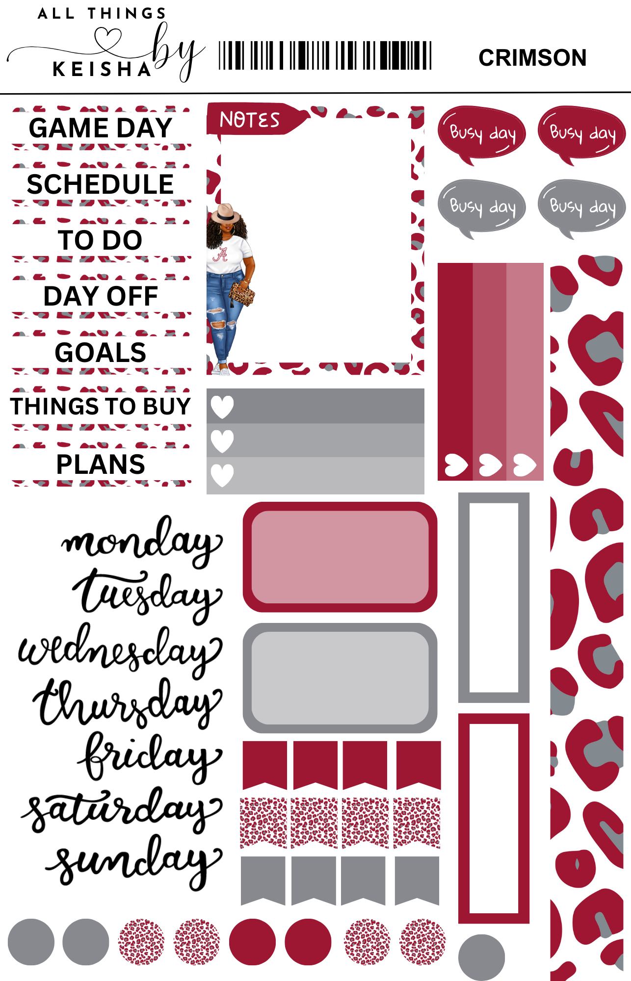 CRIMSON FUNCTIONAL KITS