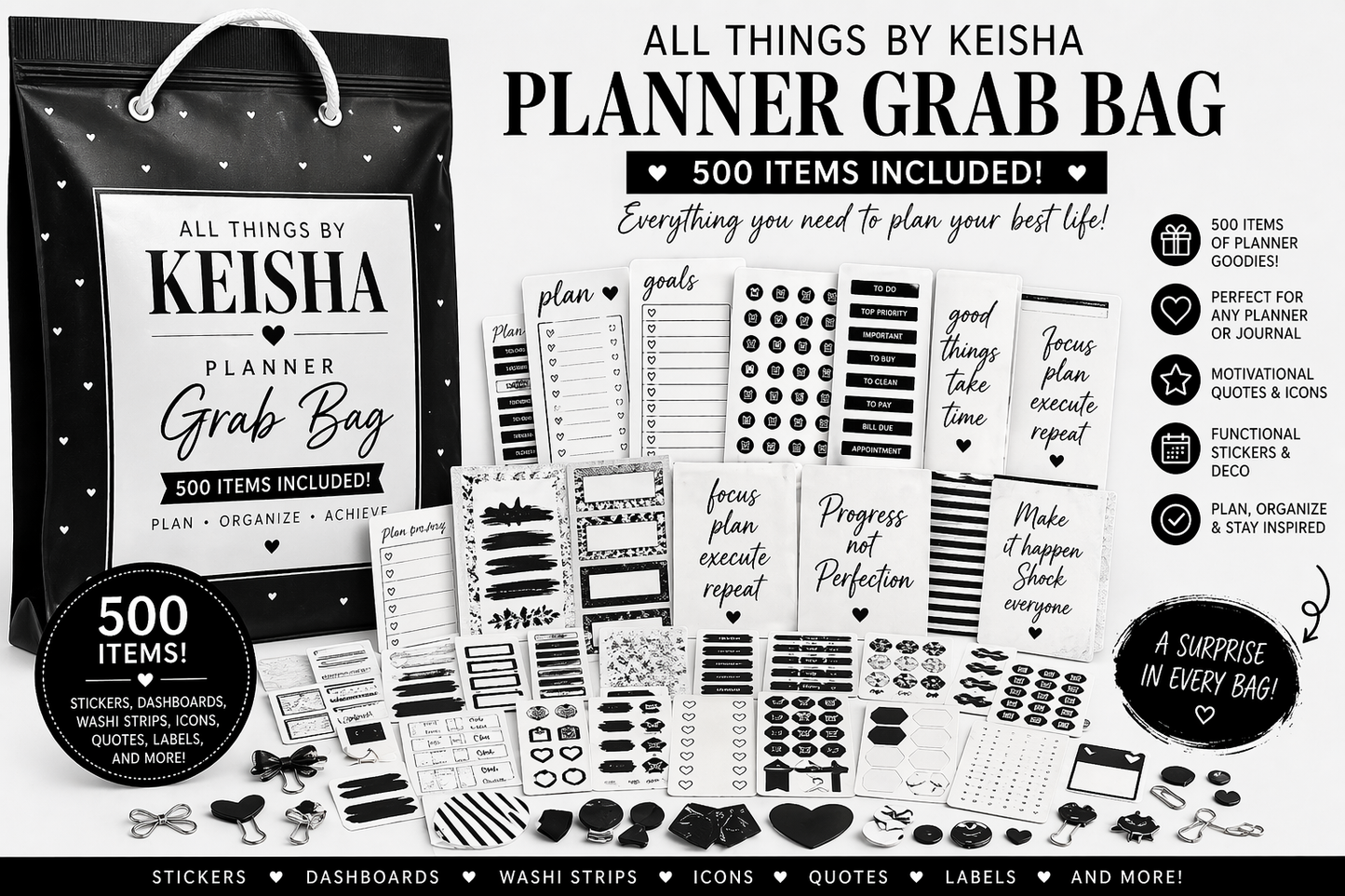 ALL THINGS BY KEISHA PLANNER GRAB BAG