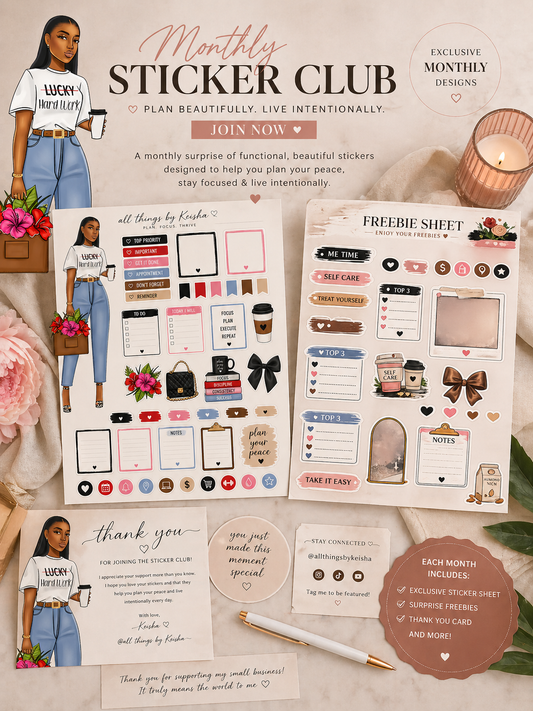ATBK MONTHLY STICKER CLUB- MAY