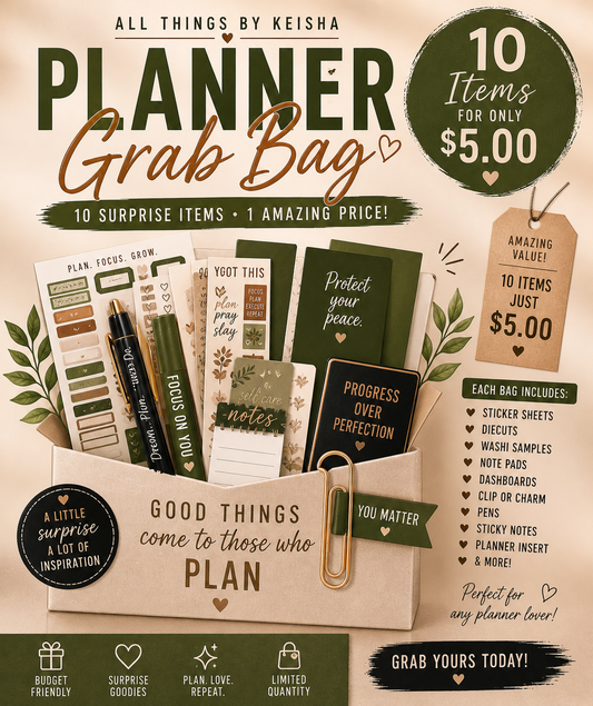 10  PLANNER ITEMS