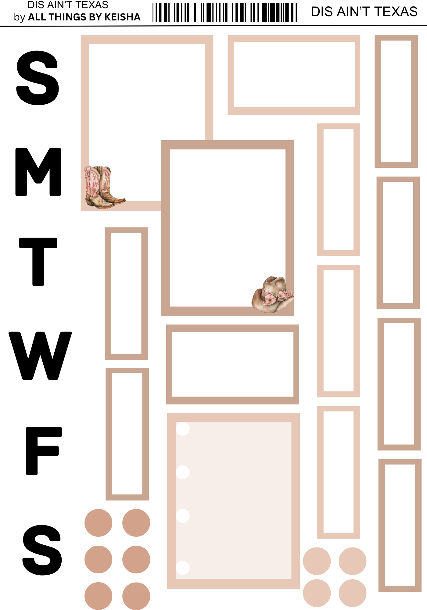 DIS AIN'T TEXAS WEEKLY KIT