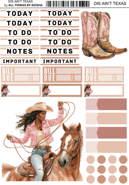 DIS AIN'T TEXAS WEEKLY KIT