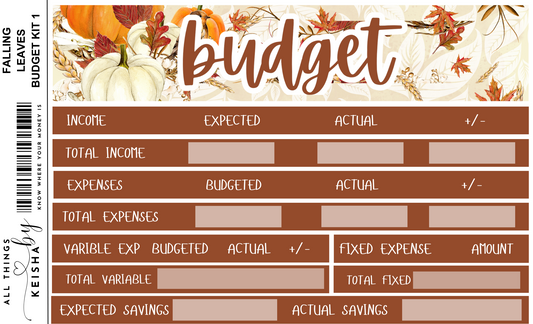 FALLING LEAVES BUDGET KIT