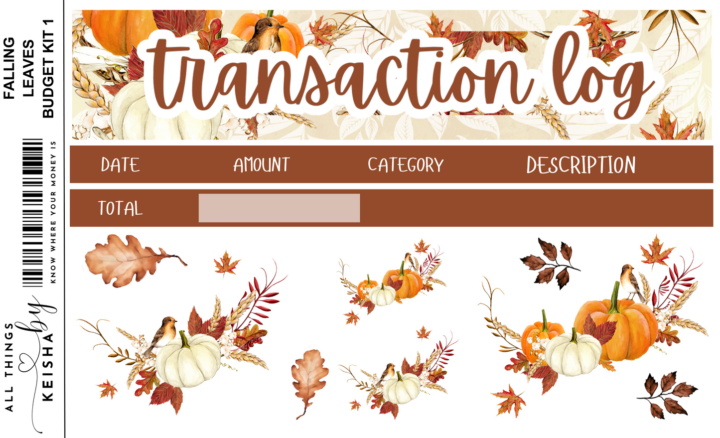FALLING LEAVES BUDGET KIT