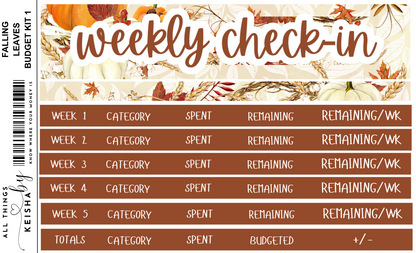 FALLING LEAVES BUDGET KIT