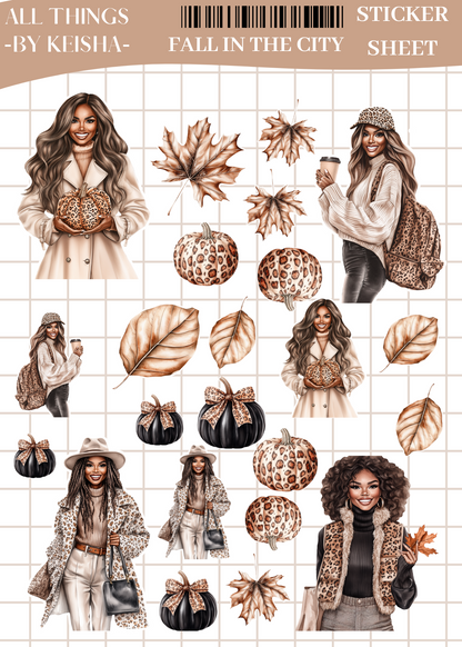 FALL IN THE CITY- PLANNER ULTIMATE COLLECTION