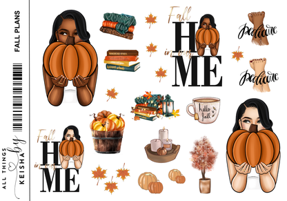 FALL PLANS WEEKLY KIT