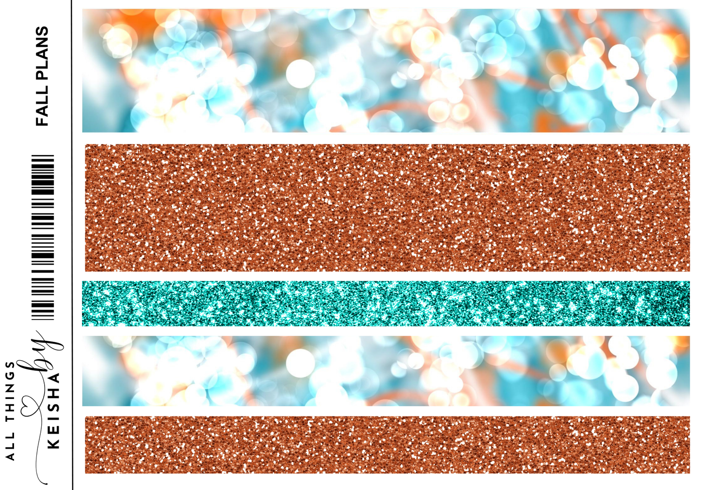 FALL PLANS WEEKLY KIT