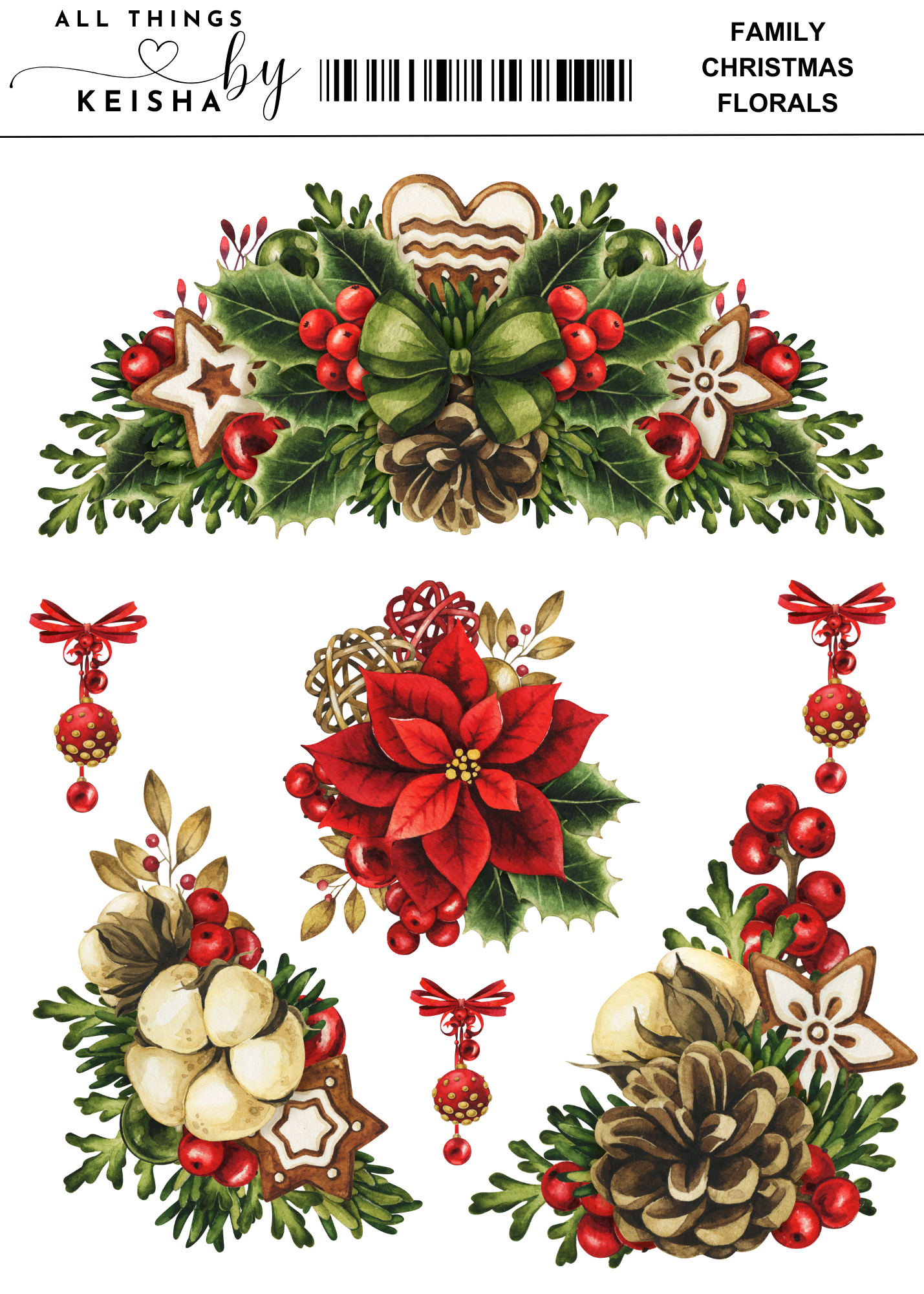 FAMILY CHRISTMAS  KIT