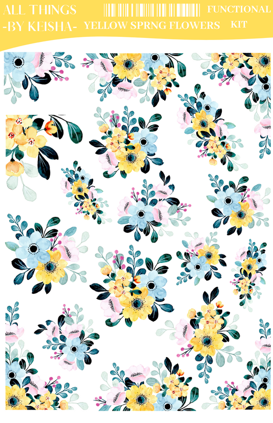 YELLO SPRING FLOWERS