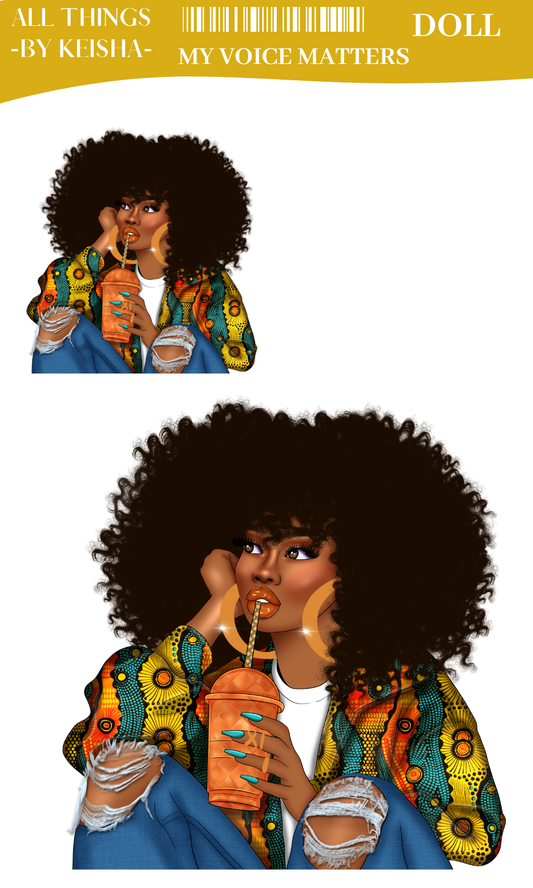 BLACK GIRL MAGIC DOLL