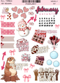 FEBUARY MONTHLY/WEEKLY STICKER KIT