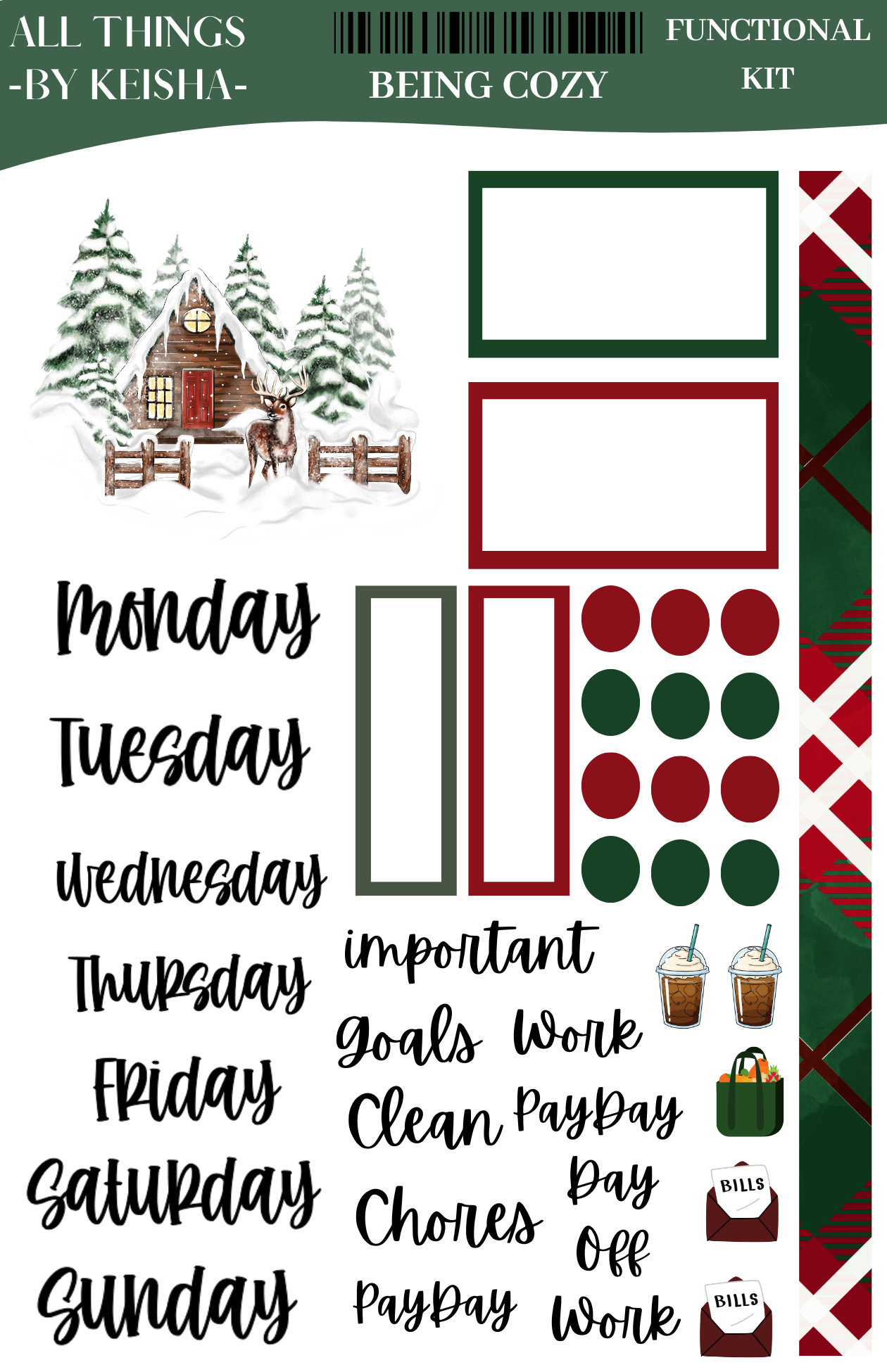 BEING COZY FUNCTIONAL KIT