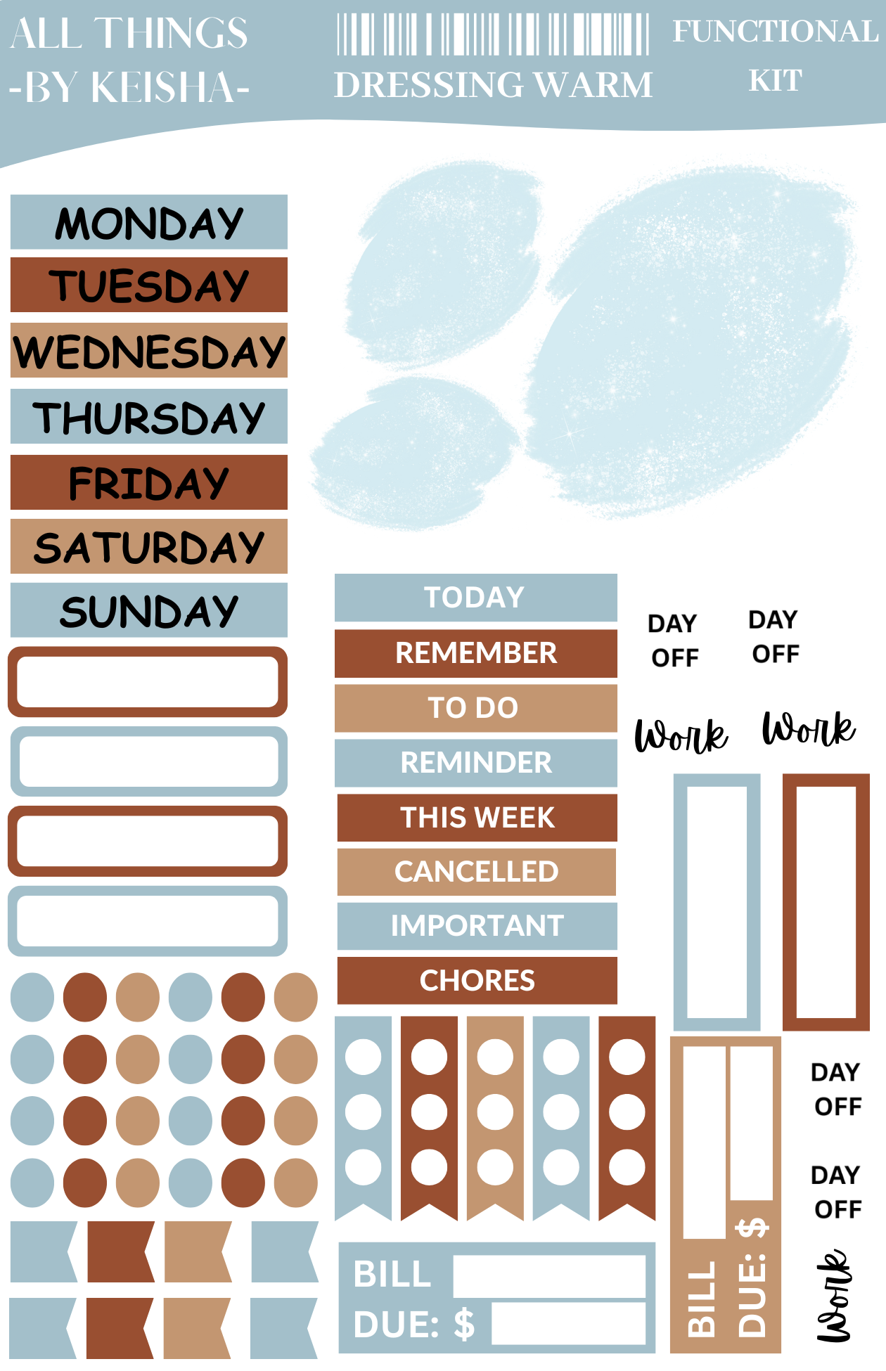 DRESSING WARM FUNCTIONAL KIT