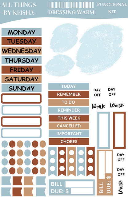 DRESSING WARM FUNCTIONAL KIT