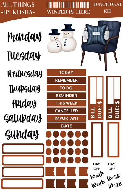 WINTER IS HERE FUNCTIONAL KIT