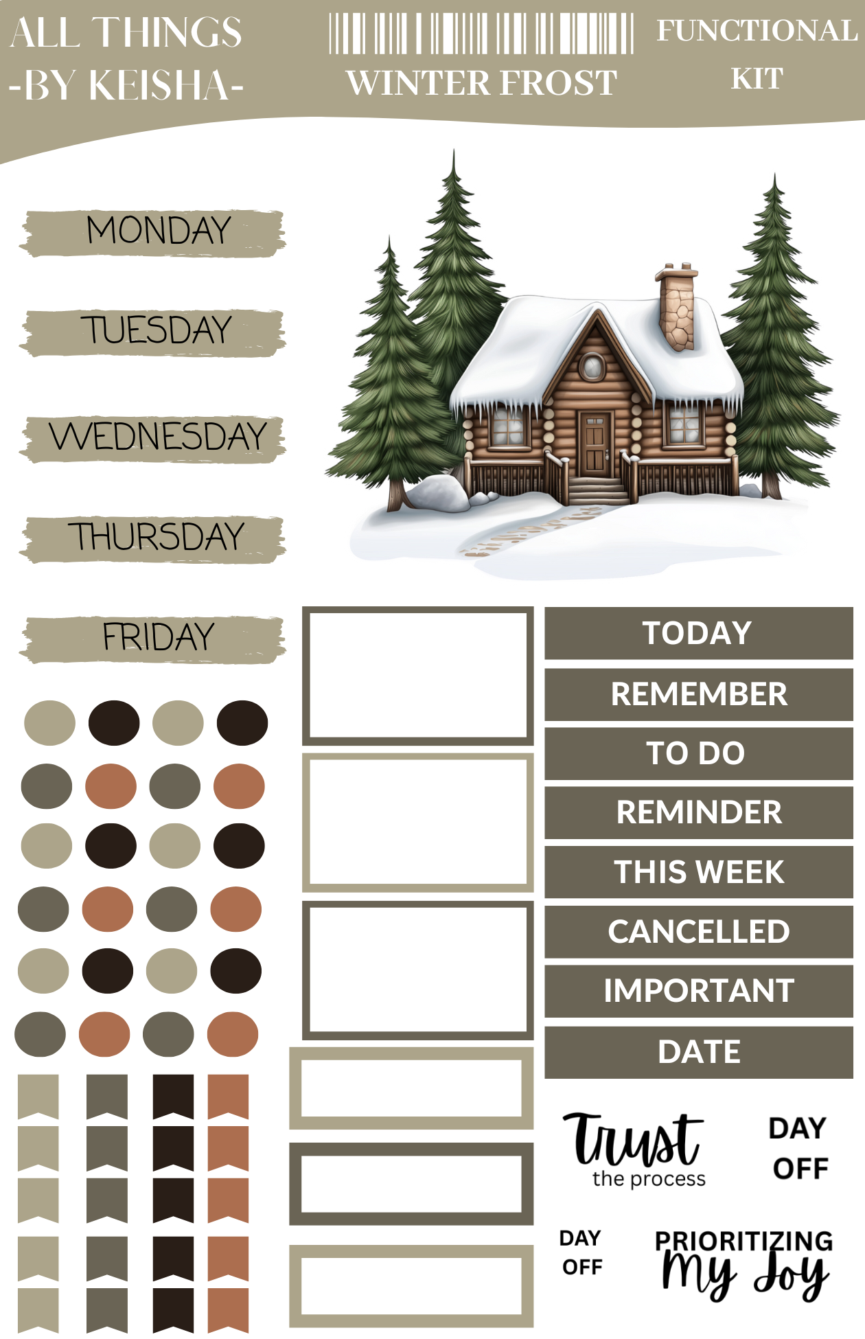 WINTER FROST FUNCTIONAL KIT