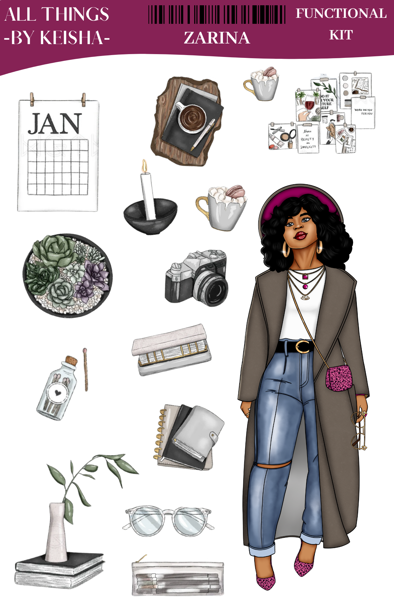 ZARIA FUNCTIONAL KIT