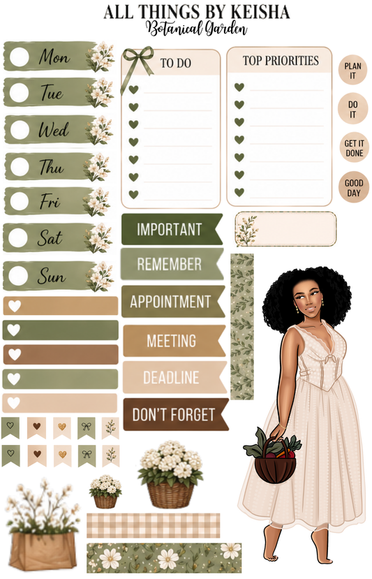 BOTANICAL GARDEN FUNCTIONAL KITS
