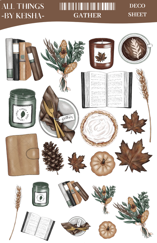 GATHER DECO SHEET