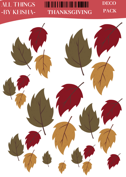 GLAM MA KEKE THANKSGIVING  DECO KIT