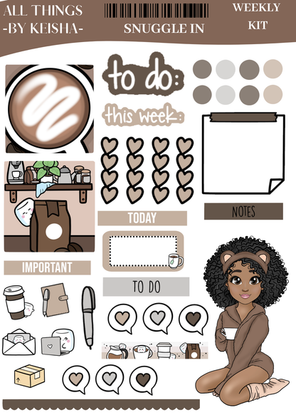 GLAM MA KEKE SNUGGLE IN WEEKLY KIT