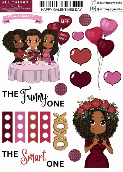 HAPPY GALENTINES DAY THEMED PACK
