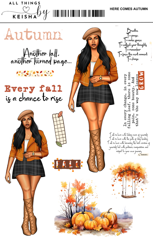 HERE COMES AUTUMN AFFIRMATION KIT