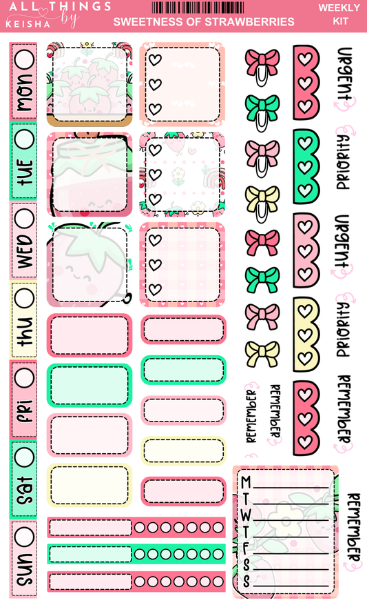 SWEETNESS OF STRAWBERRIES FUNCTIONAL HOBO KIT