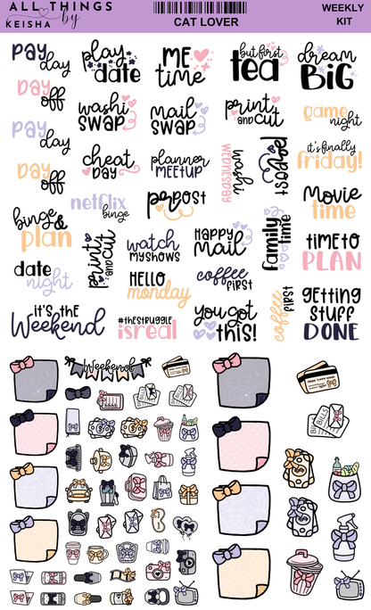 CAT LOVER FUNCTIONAL HOBO KIT