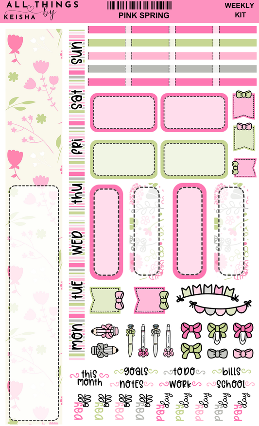 PINK SPRING FUNCTIONAL HOBO KIT